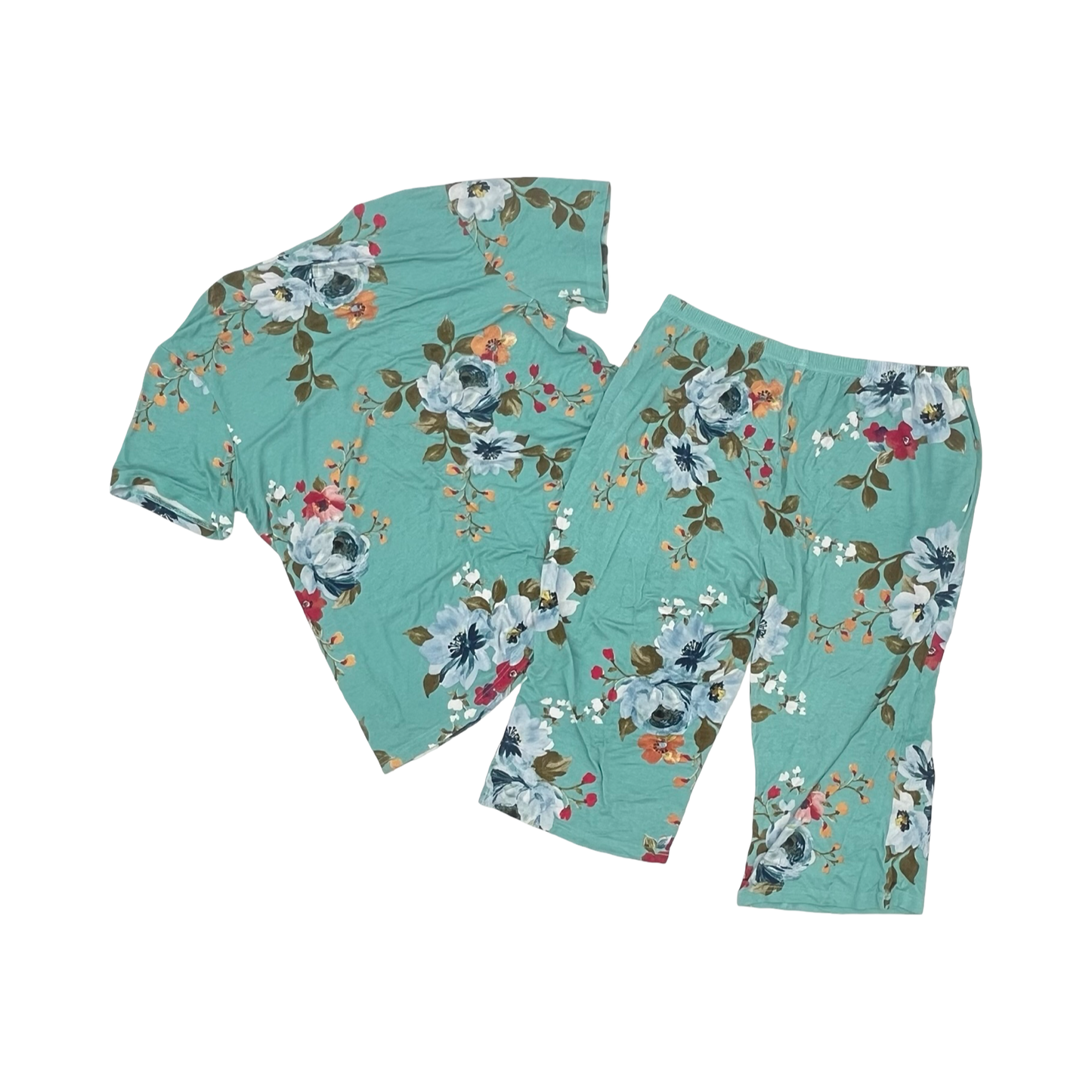 Pajamas 2Pc By Cmf In Floral Print, Size:Xl