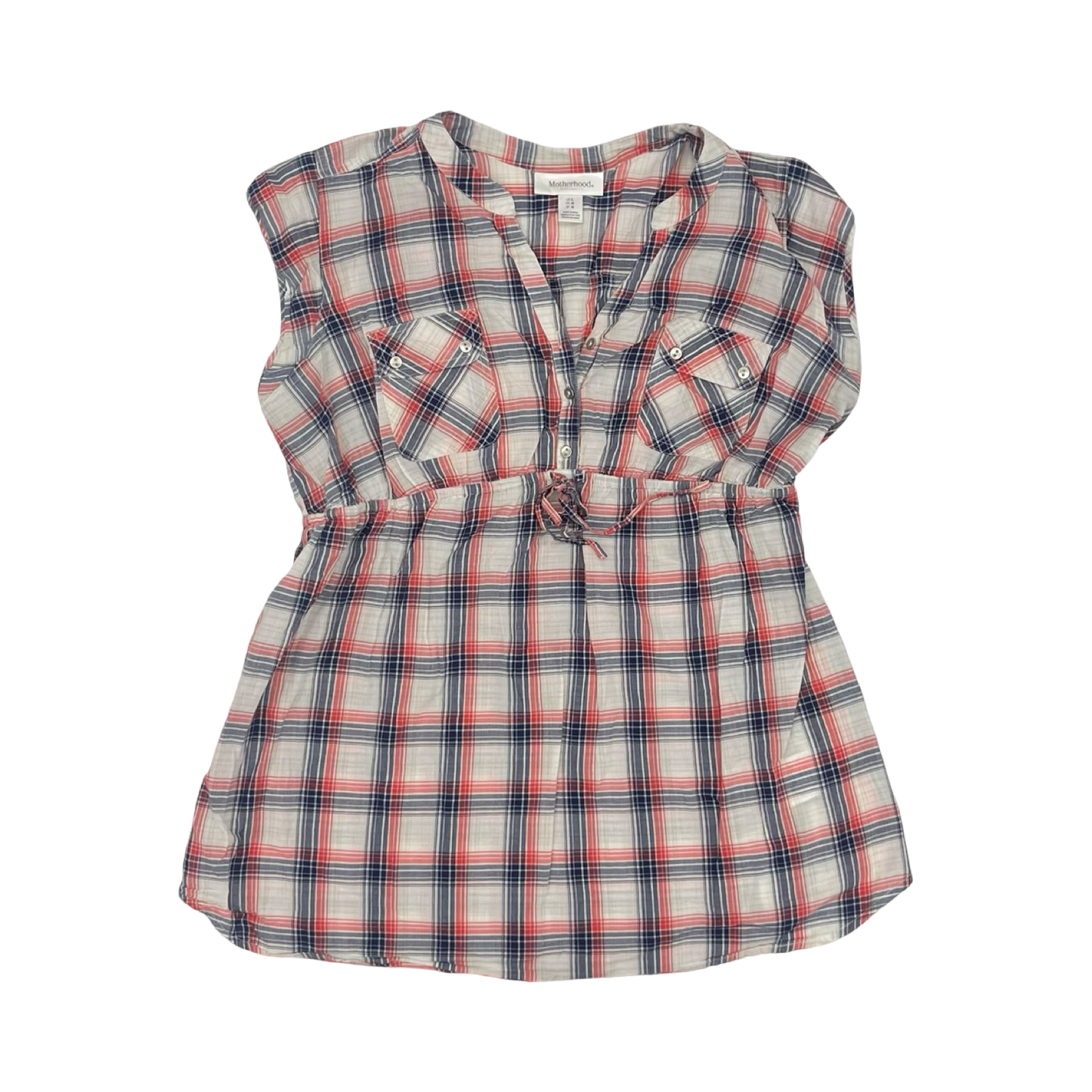 Mat Top Ss By Motherhood In Cream, Size:L