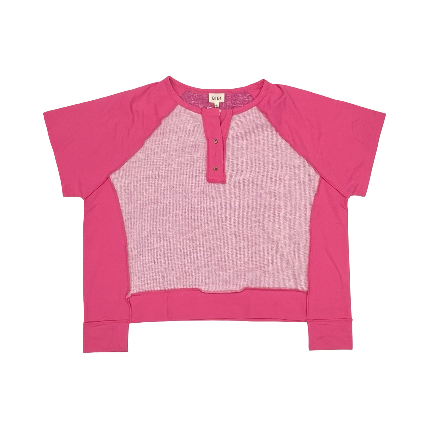 Top Ss By Bibi In Pink, Size:1X