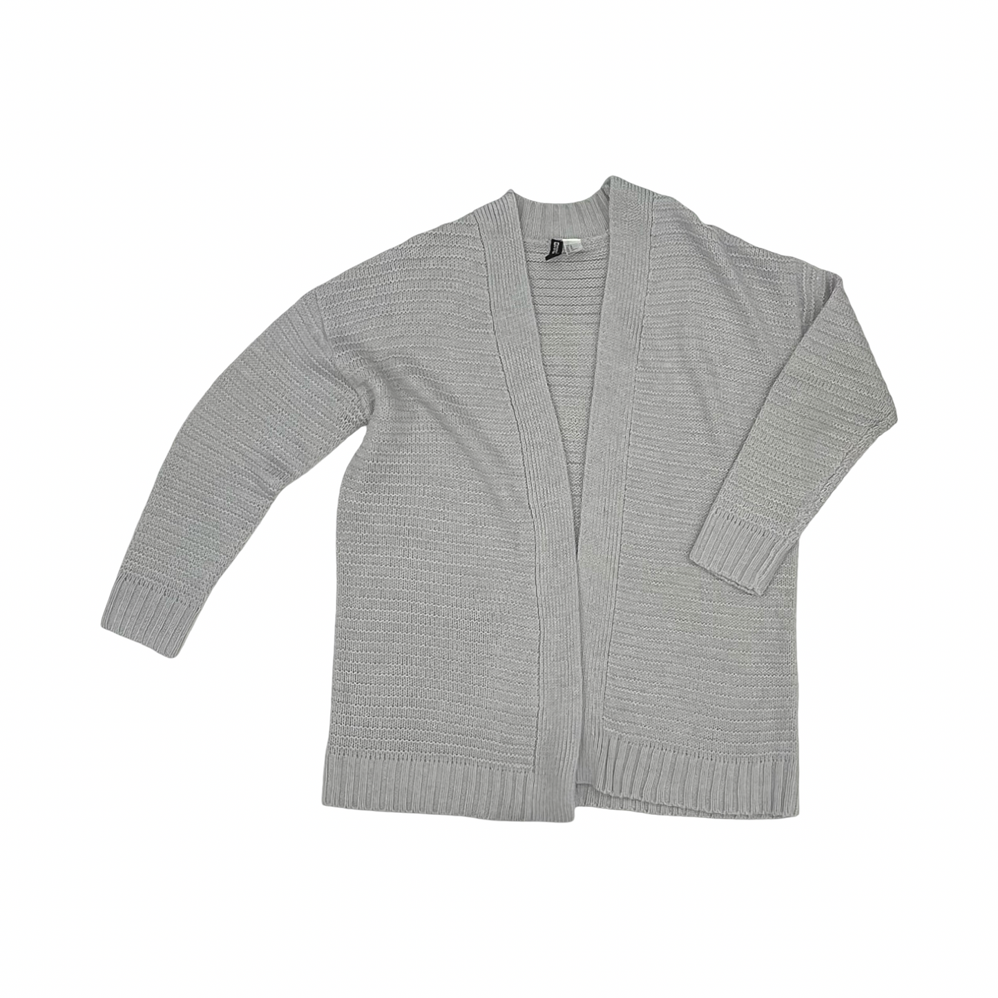 Sweater Cardigan By Divided In Grey, Size:M