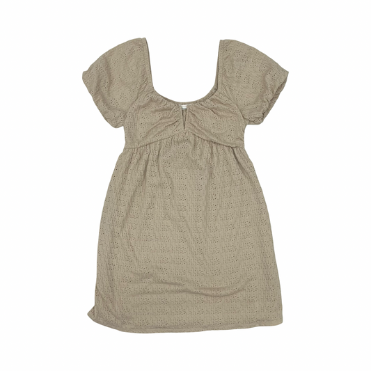 Dress Casual Short By Urban Romantics In Brown, Size:M