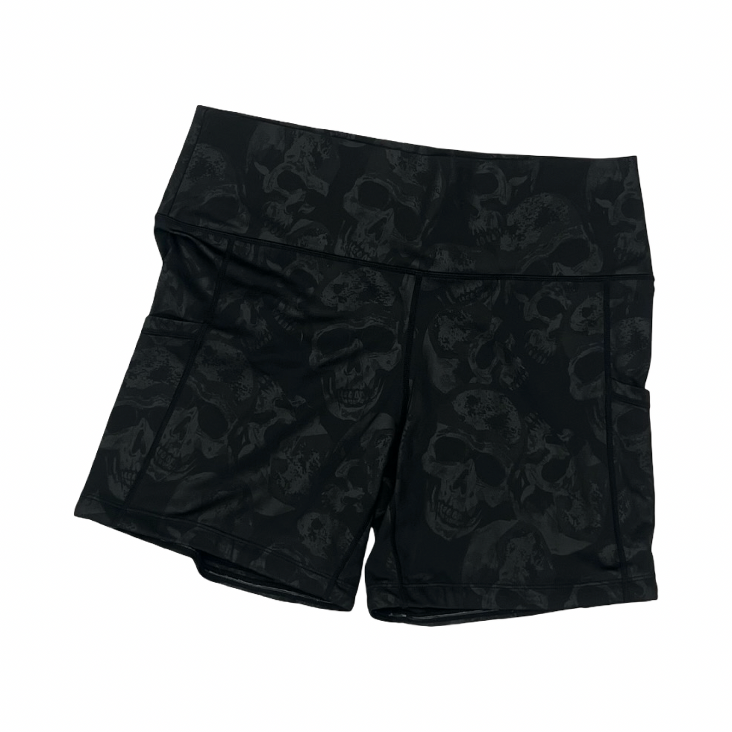 Athletic Shorts By Clothes Mentor In Black & Grey, Size:Xl