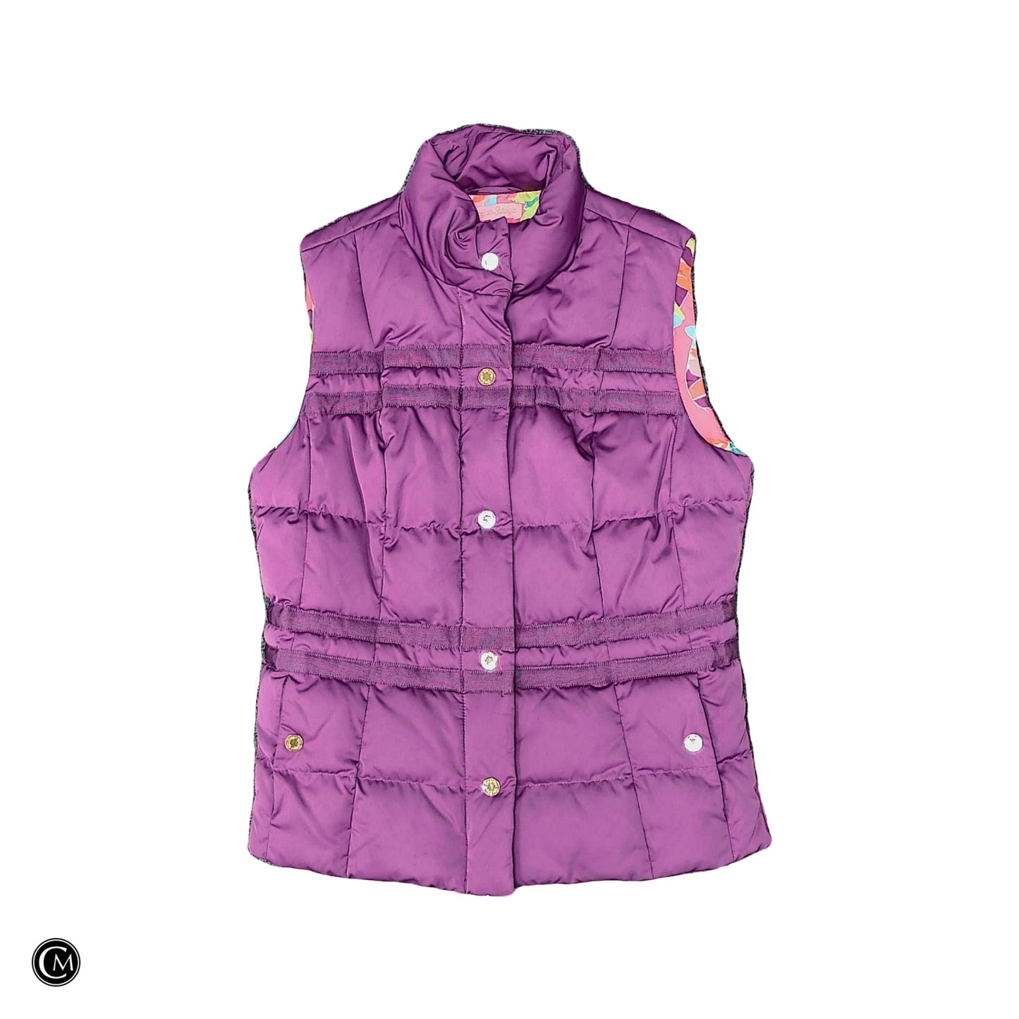 Vest Designer By Lilly Pulitzer In Purple, Size: S