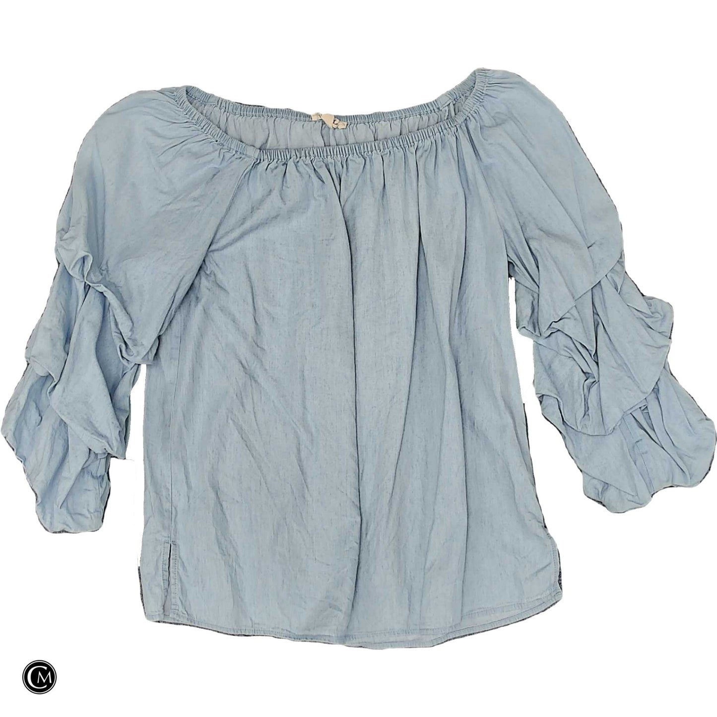 Top Ls By Jane And Delancey In Blue Denim, Size: Xs