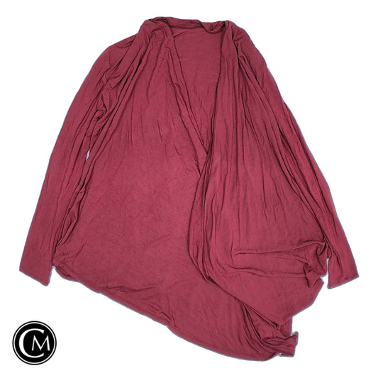 Cardigan By Clothes Mentor In Red, Size: M