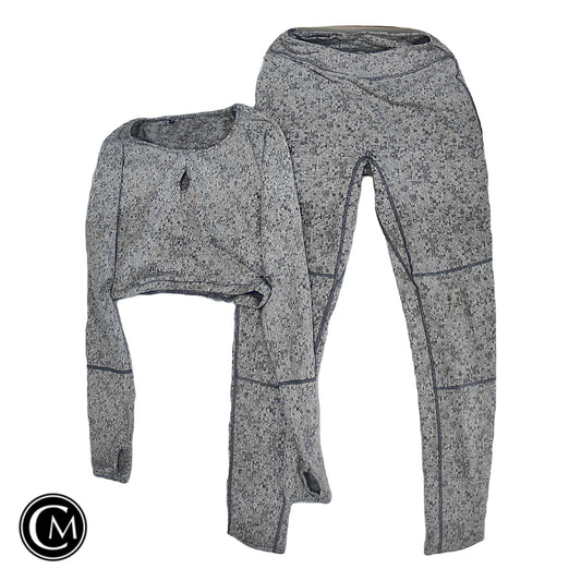 Athletic Pants 2pc By Gym Shark In Grey, Size: S