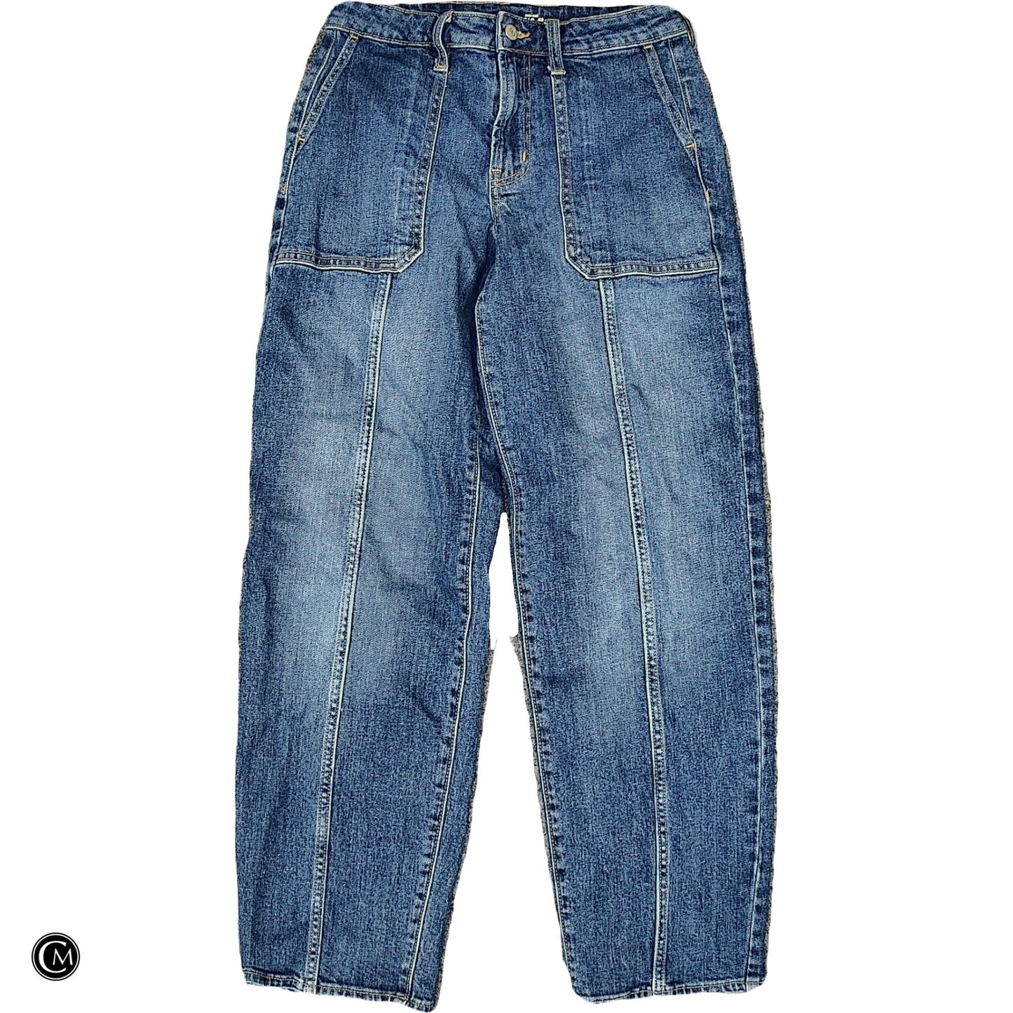 Jeans Straight By Old Navy In Blue Denim, Size: 6
