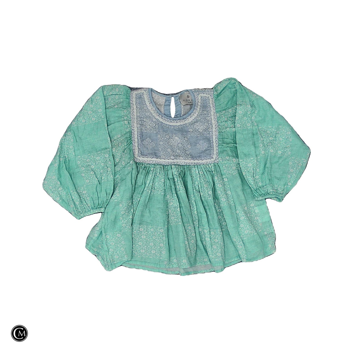 Top Ls By Cmb In Blue & Green, Size: S