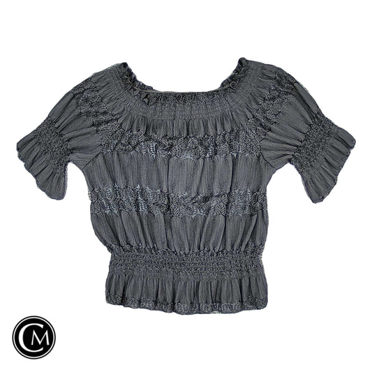 Top Ss By Ashley Stewart In Black, Size: 2x