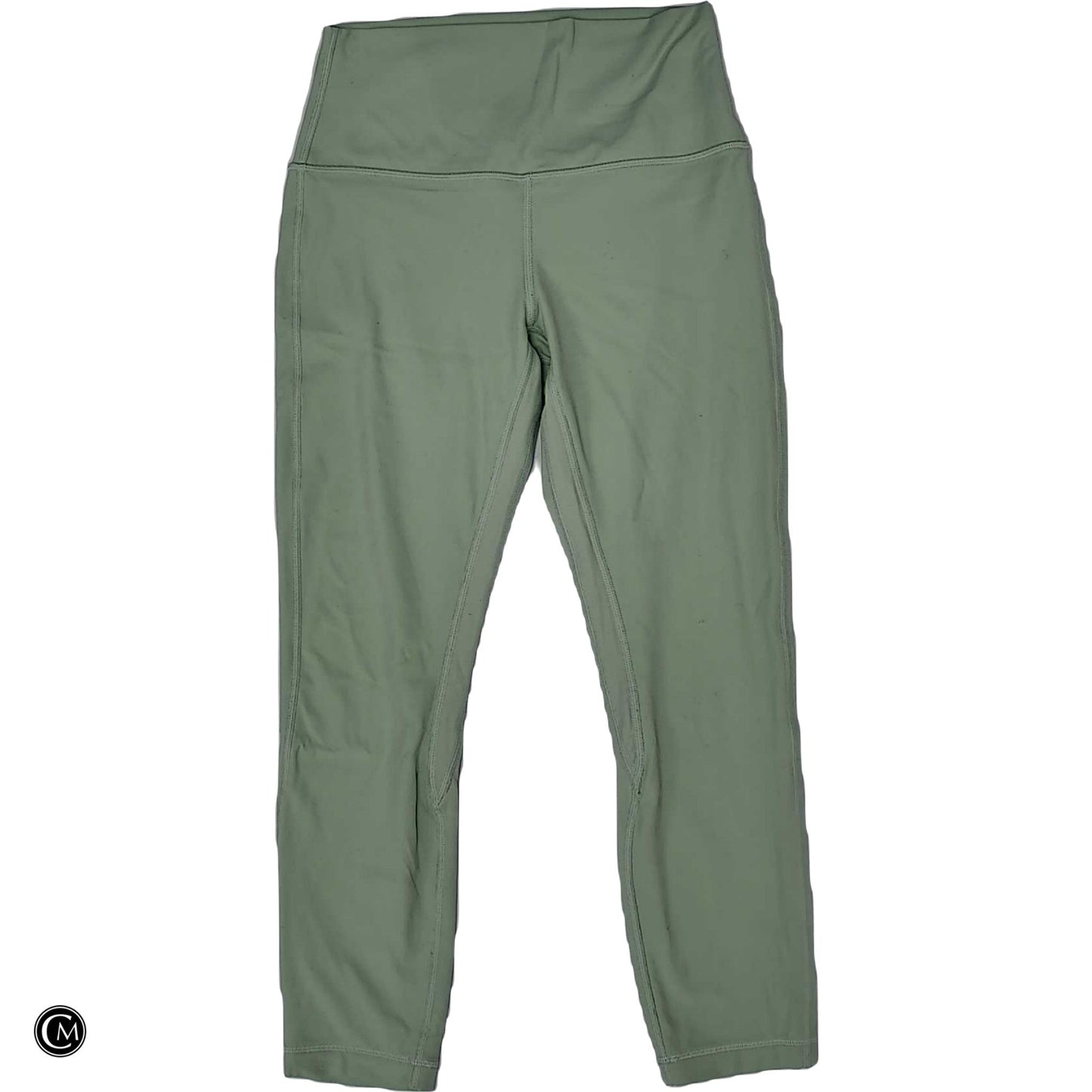 Athletic Leggings By Lululemon In Green, Size: S