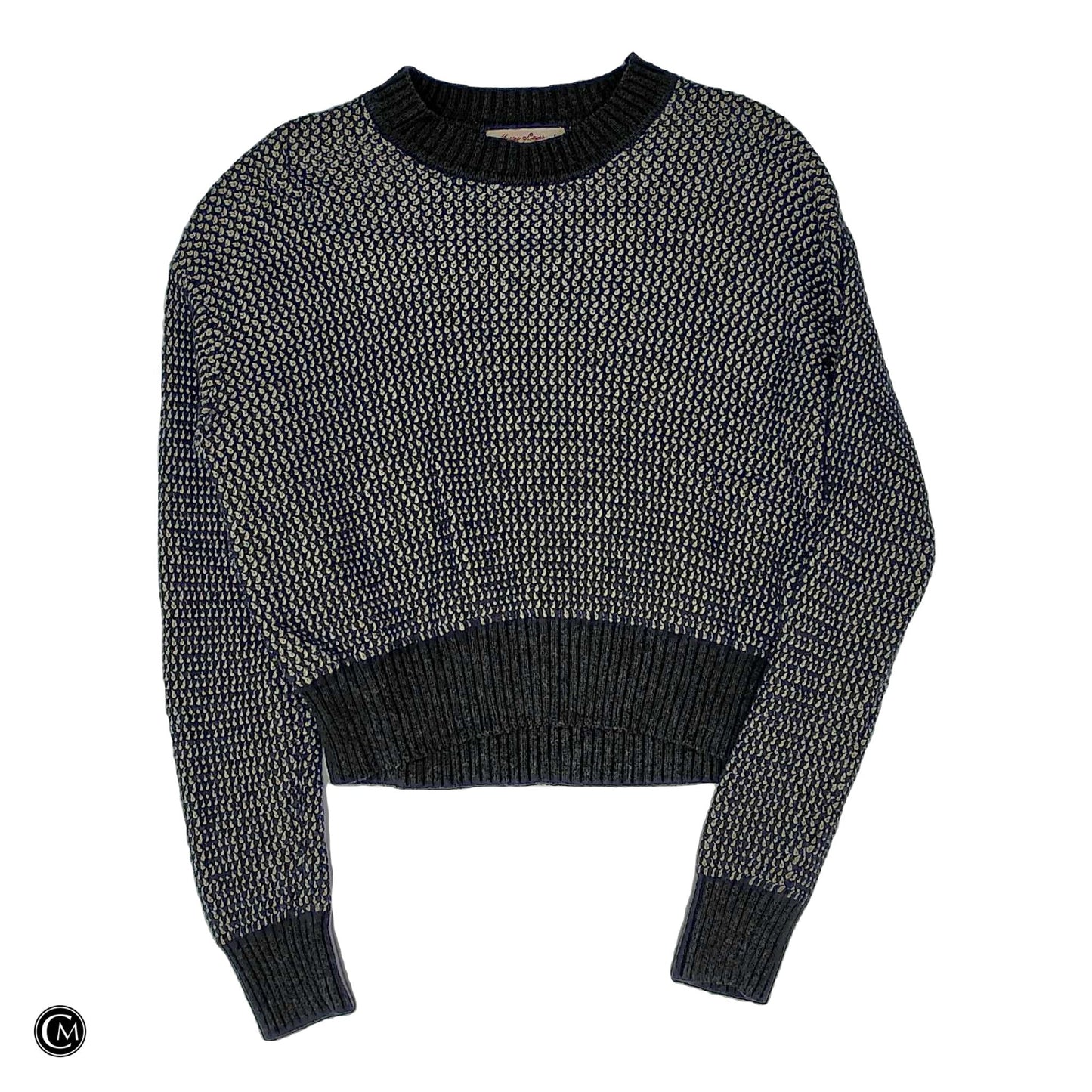 Sweater By Marine Layer In Grey & White, Size: S image 1