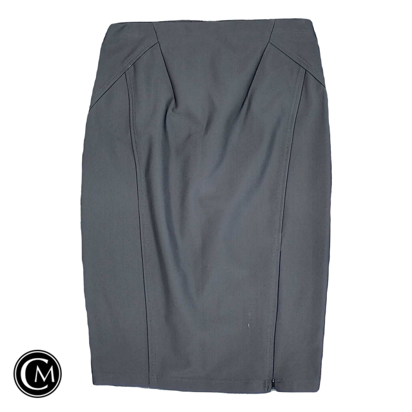 Skirt Midi By Donna Karan In Black, Size: S