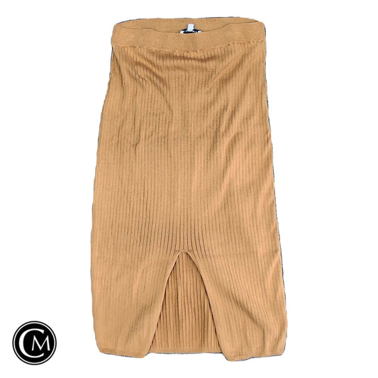 Skirt Midi By Gianni Bini In Orange, Size: Xl