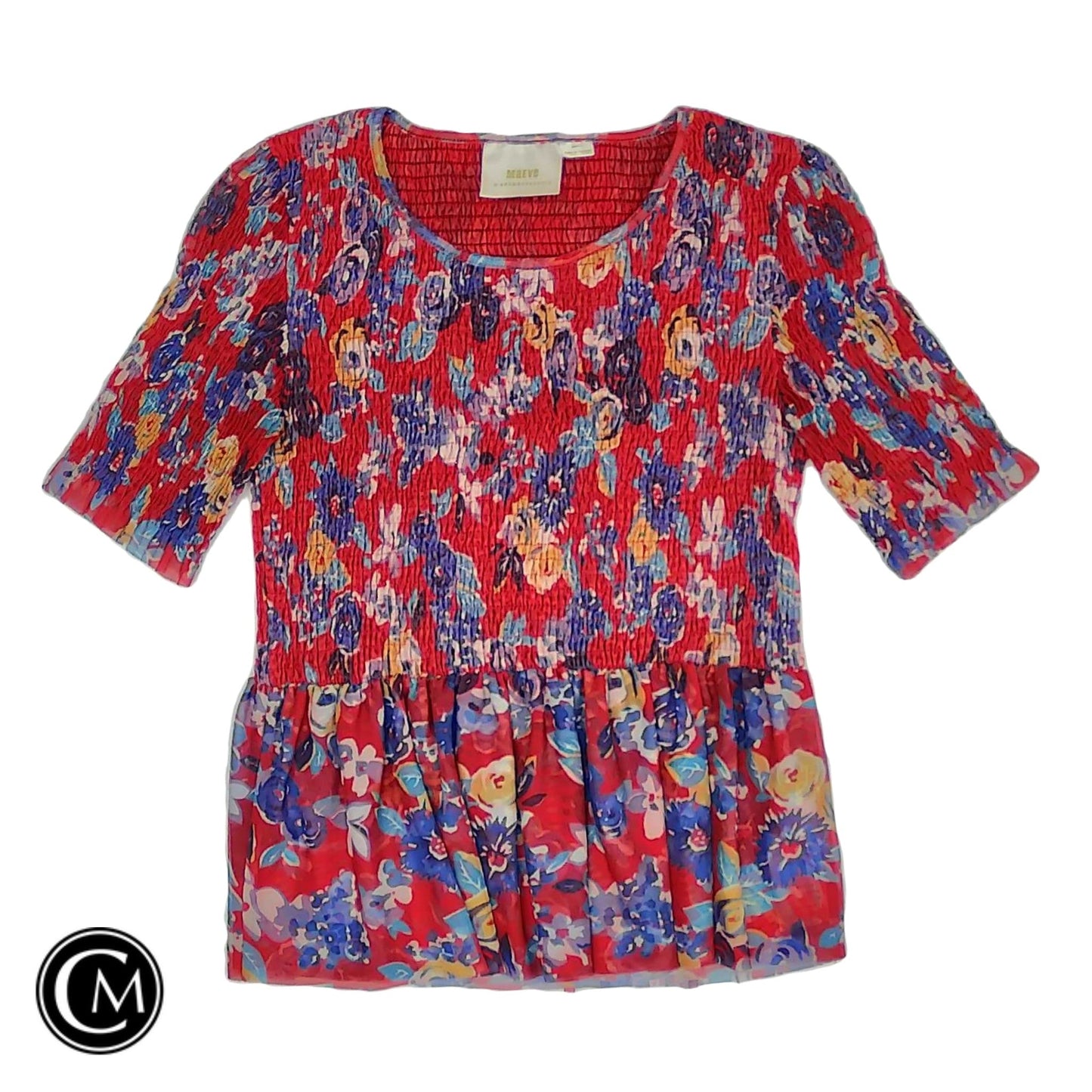Top Ss By Maeve In Red, Size: S