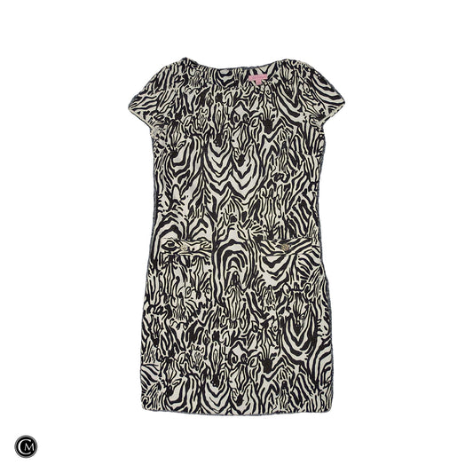Dress Designer By Lilly Pulitzer In Brown & White, Size: M