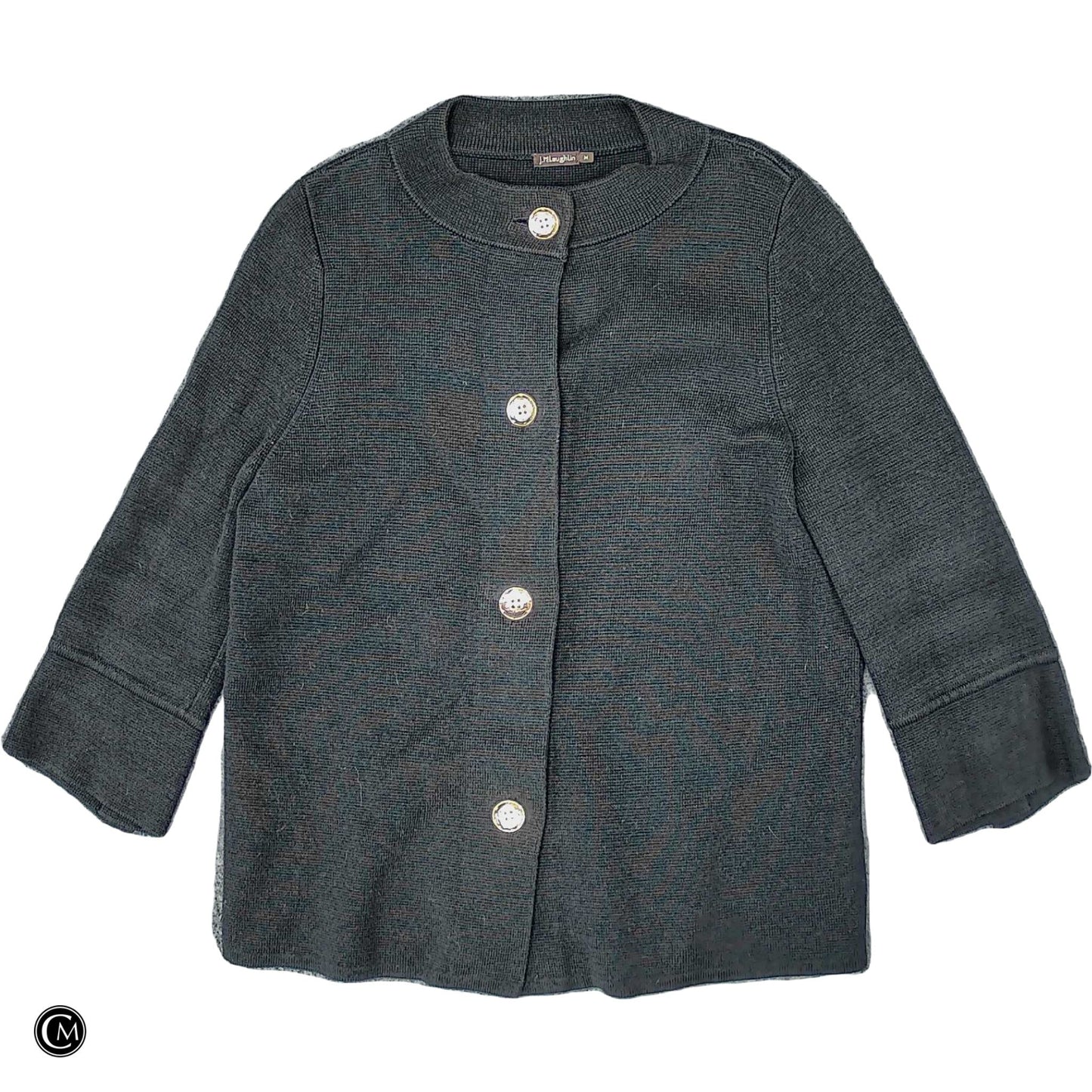 Sweater Cardigan By J Mclaughlin In Black, Size: M
