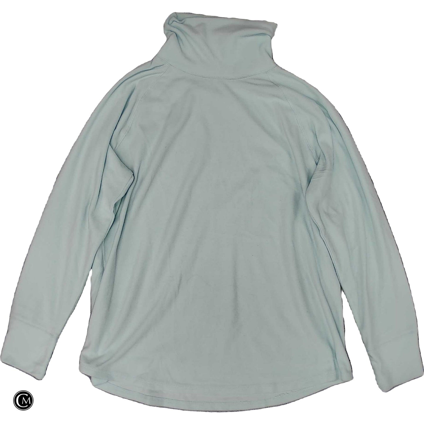 Athletic Sweatshirt Collar By Tek Gear In Green, Size: Xl