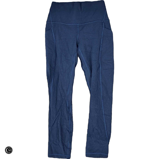 Athletic Leggings By Lululemon In Blue, Size: S