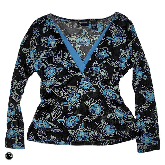 Top Ls By New York And Co In Brown & Green, Size: Xl