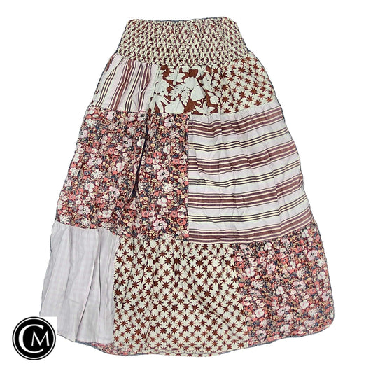 Skirt Midi By Universal Thread In Multi, Size: L