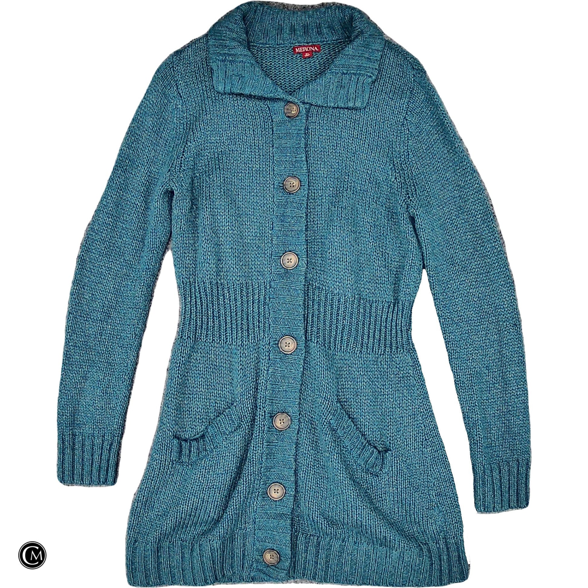 Dress Sweater By Merona In Blue, Size: Xl image 1