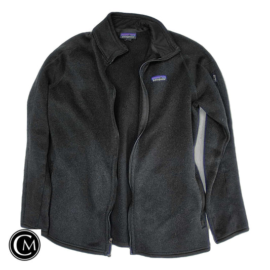 Athletic Jacket By Patagonia In Black, Size: Xl
