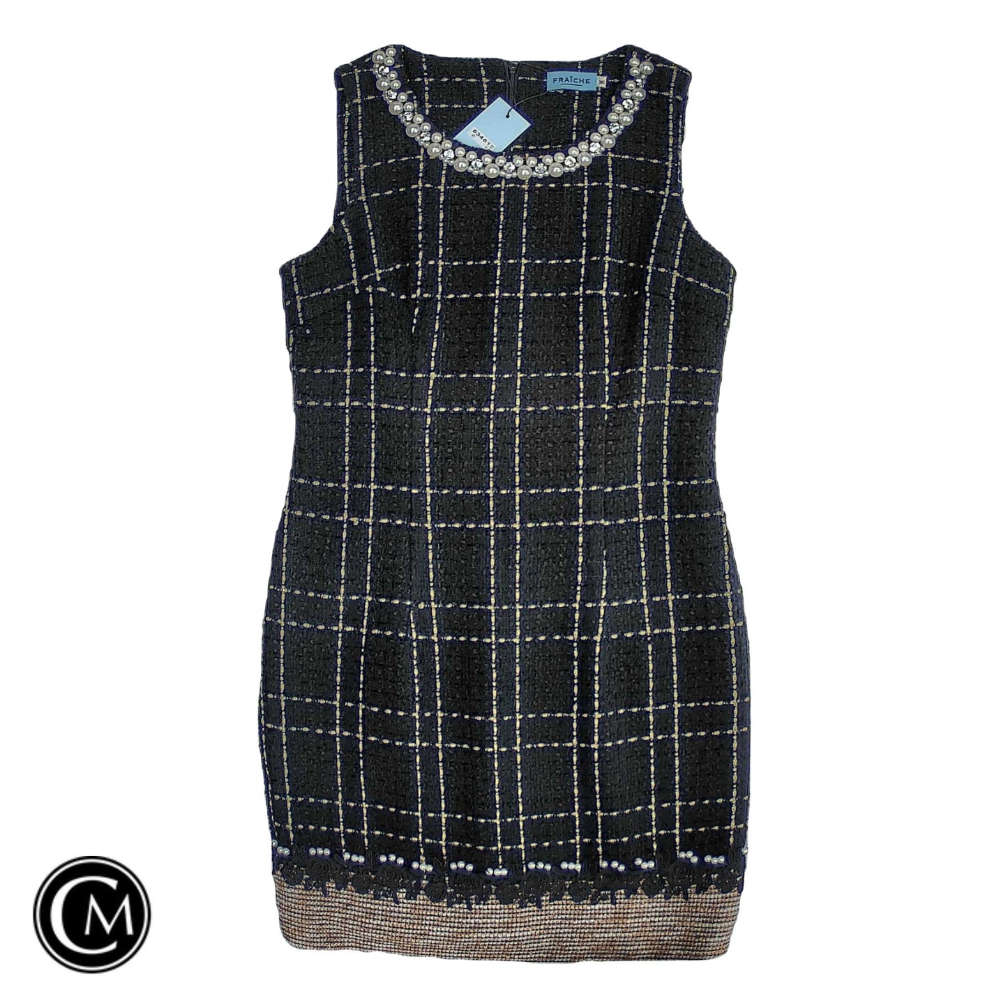 Dress Casual Short By Clothes Mentor In Black, Size: M