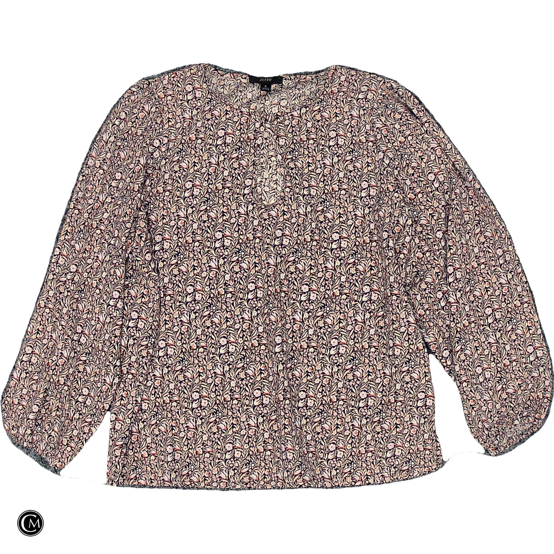 Blouse Ls By J. Crew In Purple, Size: S image 1