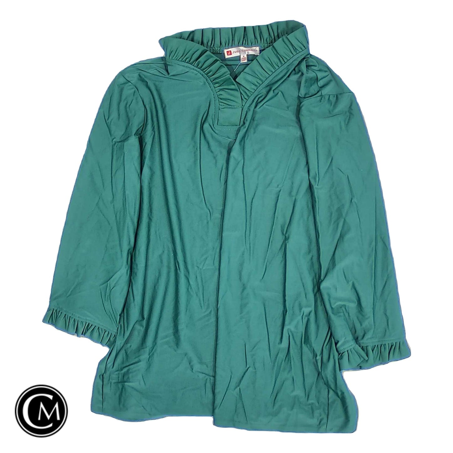 Top 3/4 Sleeve By Jude Connally In Green, Size: M