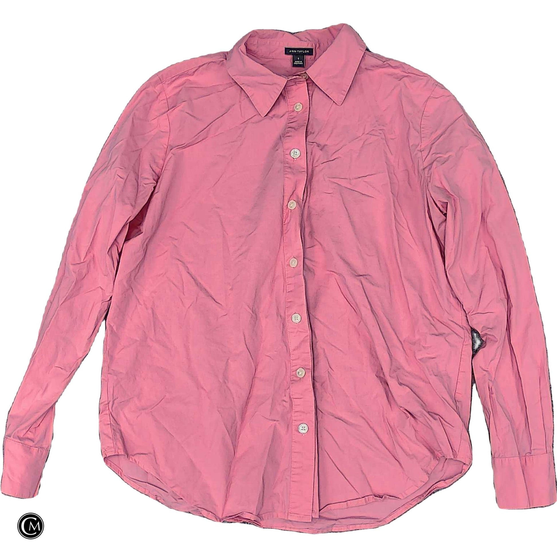 Top Ls By Ann Taylor In Pink, Size: S image 1
