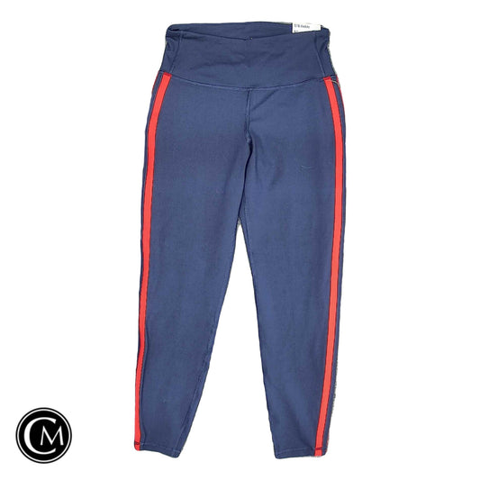 Athletic Leggings By Old Navy In Blue & Red, Size: M