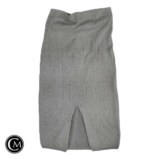 Skirt Midi By Gianni Bini In Grey, Size: Xl image 1