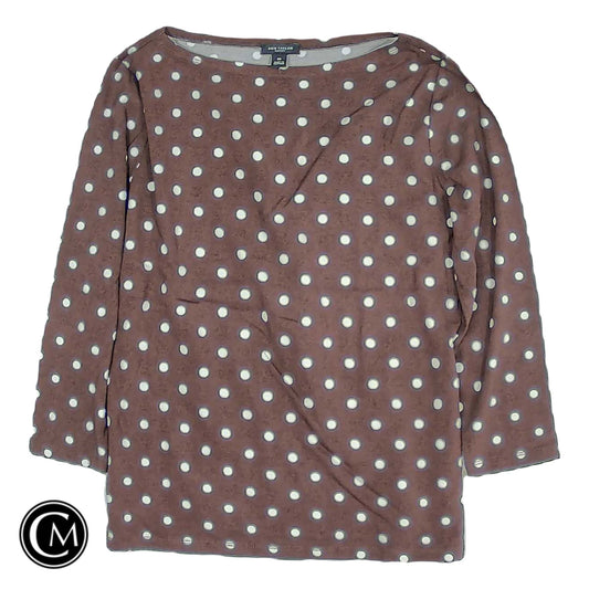 Top Ls By Ann Taylor In Polkadot Pattern, Size: Xs image 1
