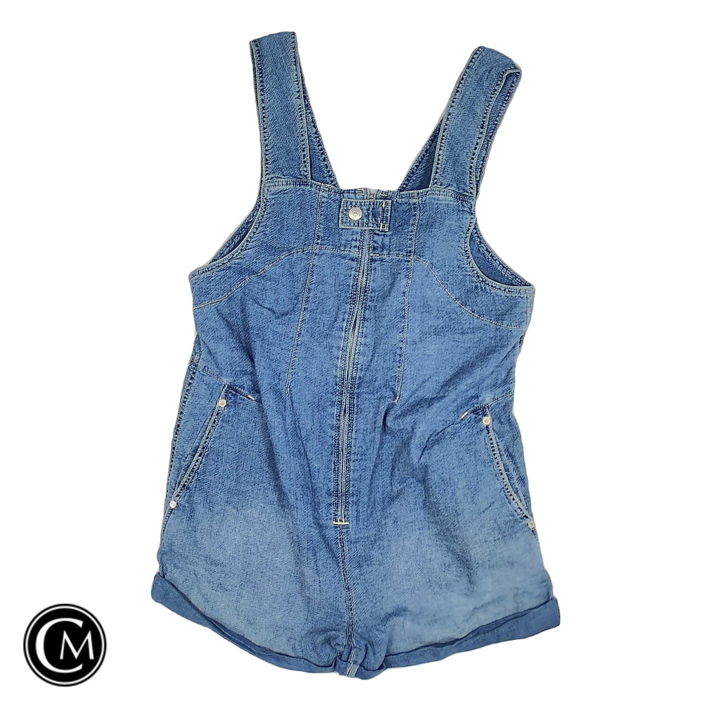 Romper By We The Free In Blue Denim, Size: L