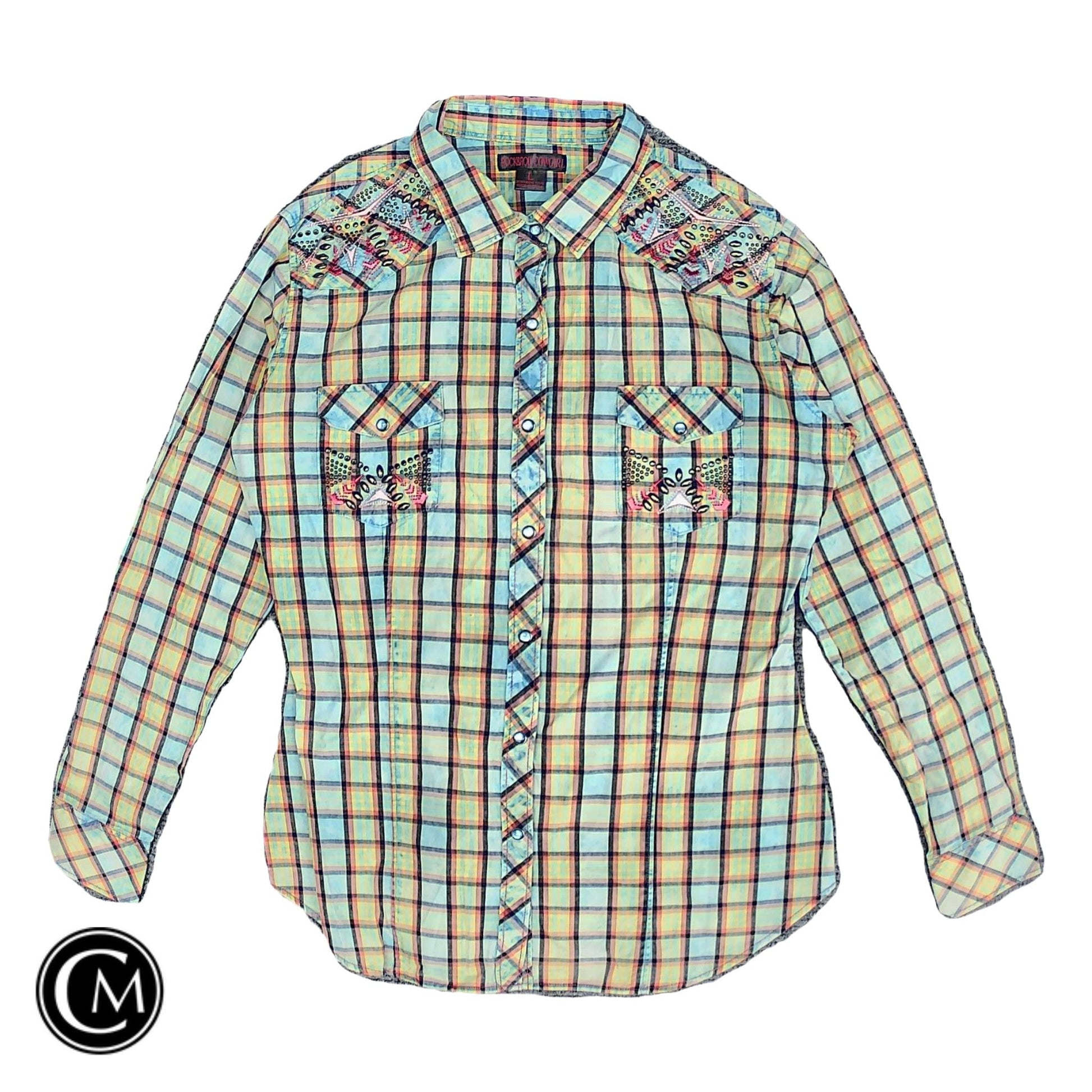 Top Ls By Clothes Mentor In Multi, Size: L image 1