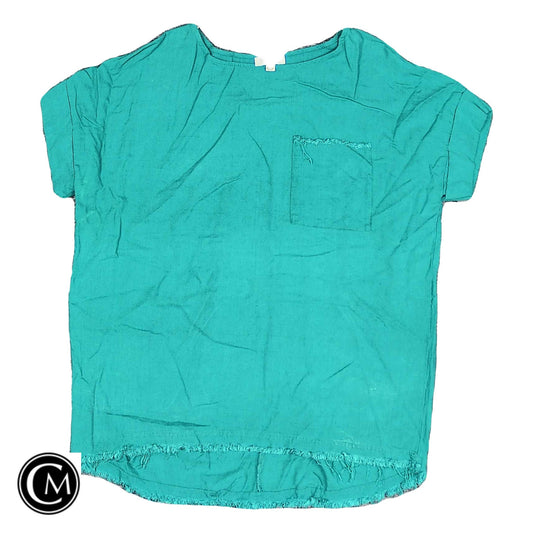 Tunic Ss By Umgee In Green, Size: L