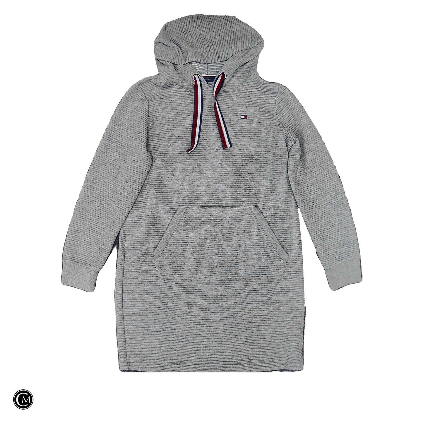 Dress Sweater By Tommy Hilfiger In Grey, Size: M