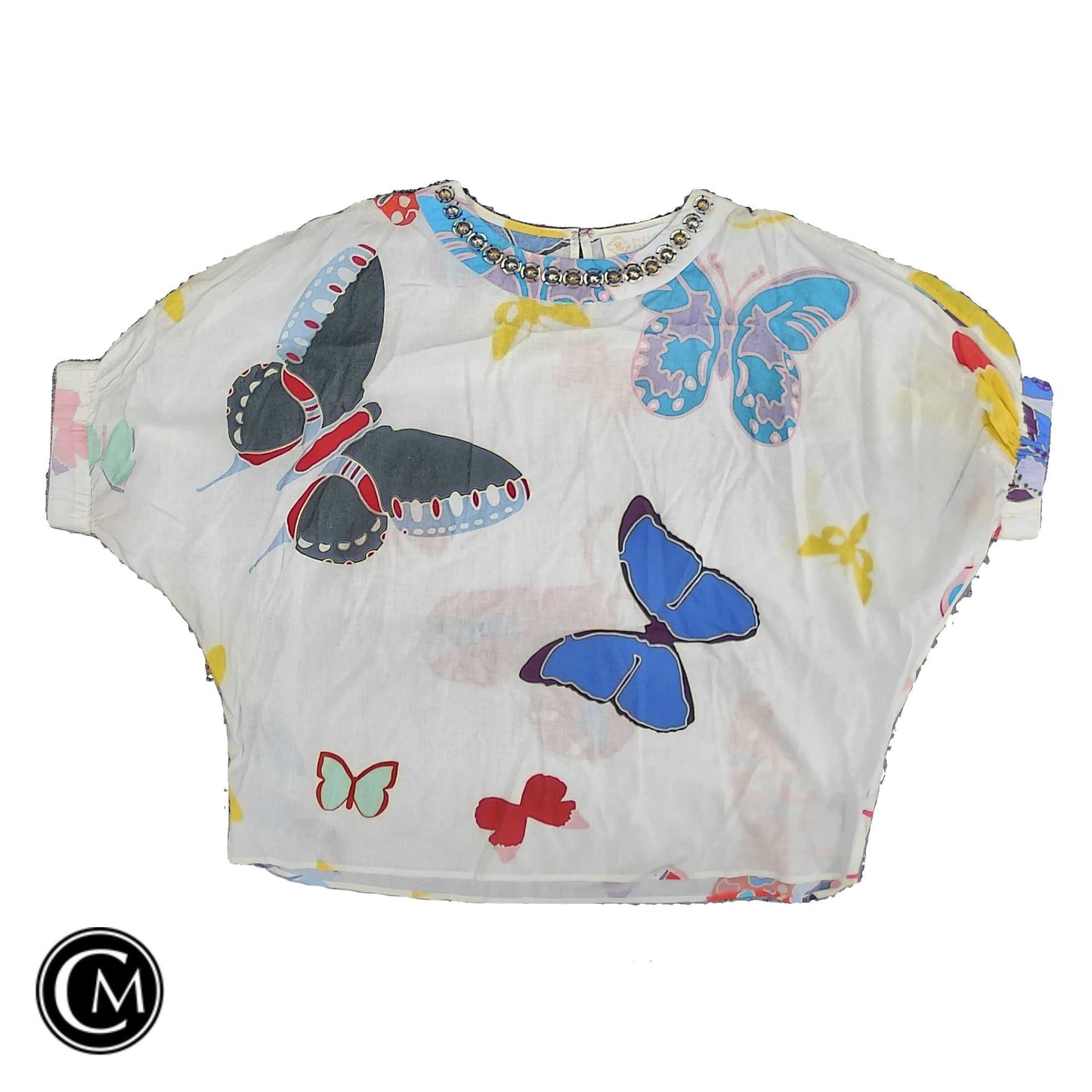 Blouse Ss By Cmb In Multi, Size: Xl