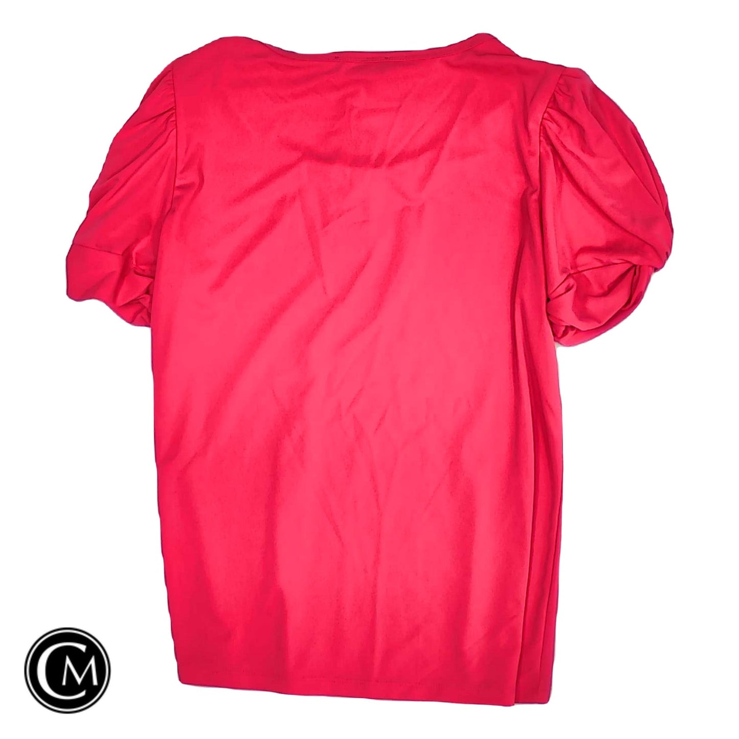 Top Ss Designer By Karl Lagerfeld In Pink, Size: S