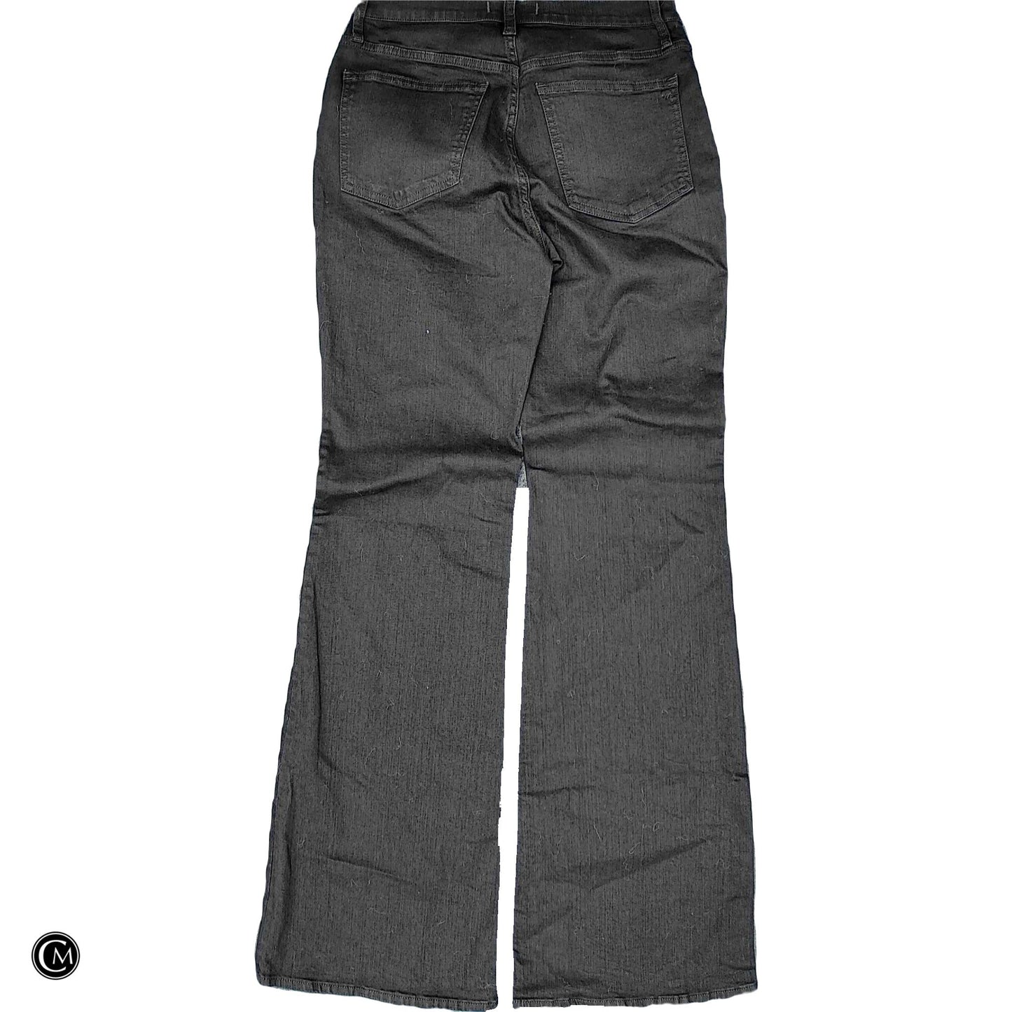 Jeans Flared By Madewell In Black Denim, Size: 6