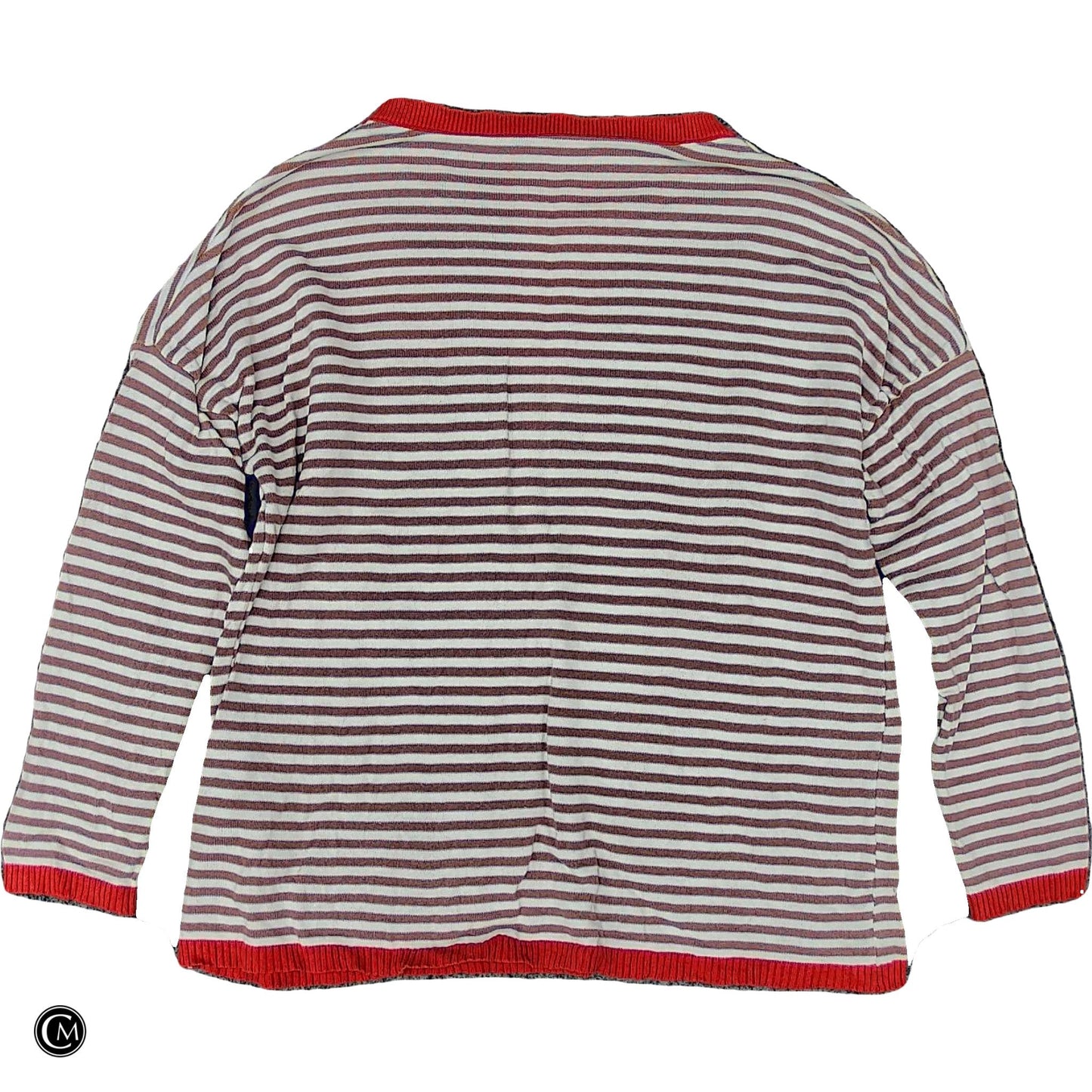 Top Ls By Narural In Brown & White, Size: M