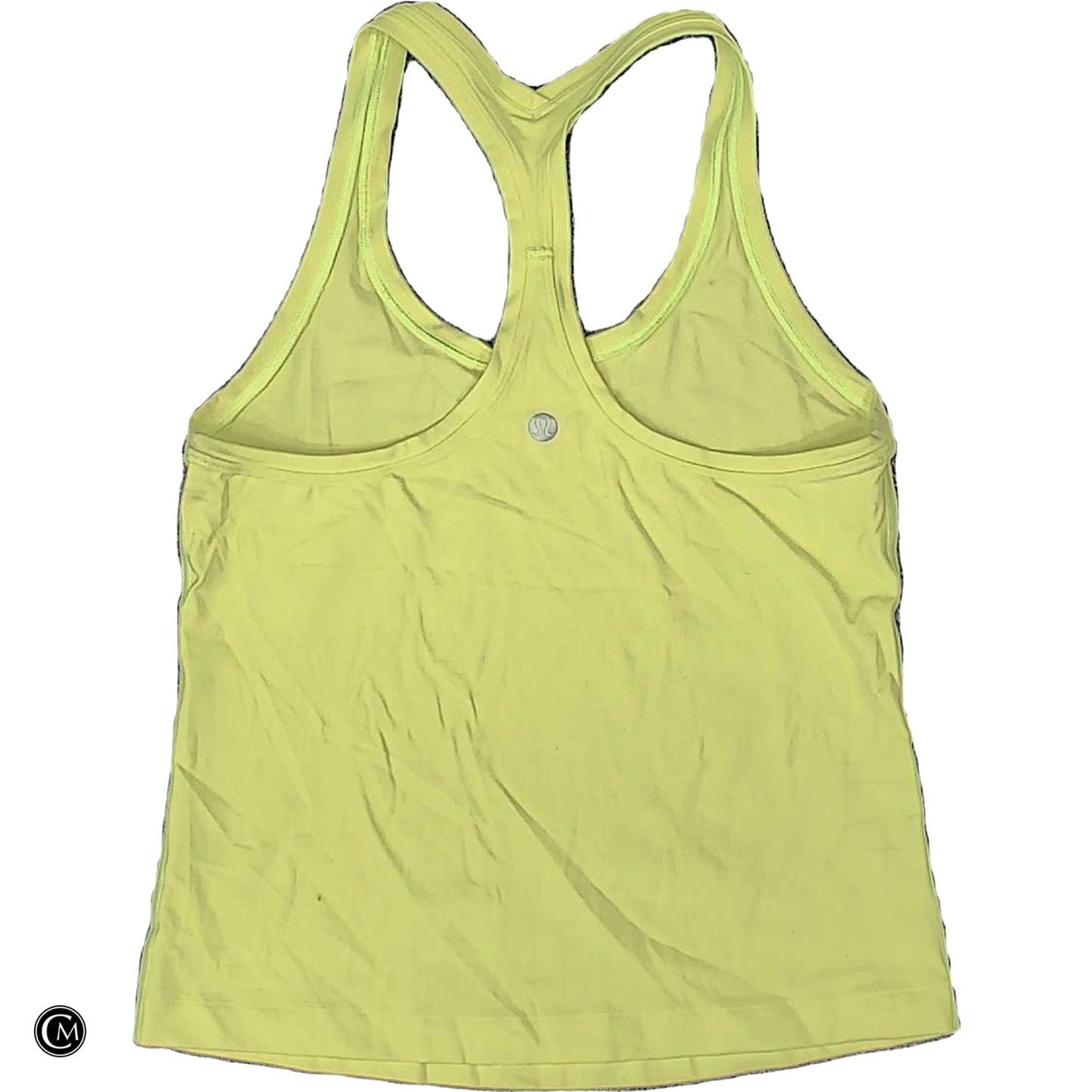 Athletic Tank Top By Lululemon In Yellow, Size: S