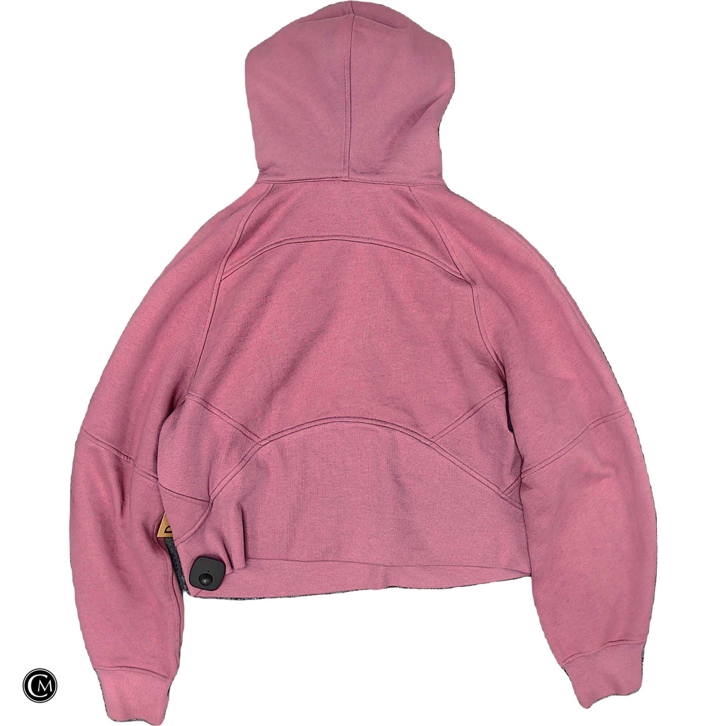 Athletic Sweatshirt Hoodie By Lululemon In Pink, Size: Xs
