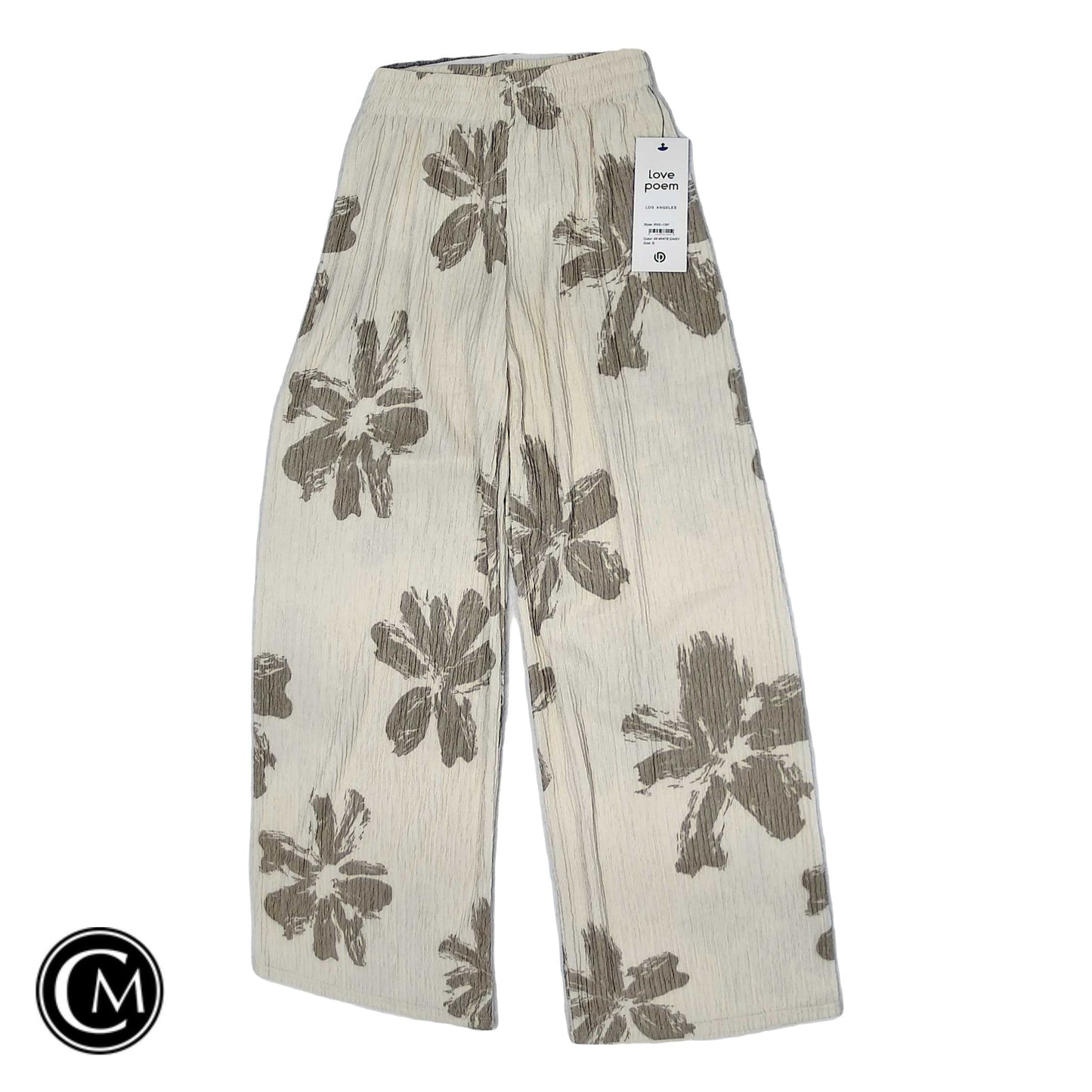 Pants Set 2pc By Clothes Mentor In Cream, Size: S