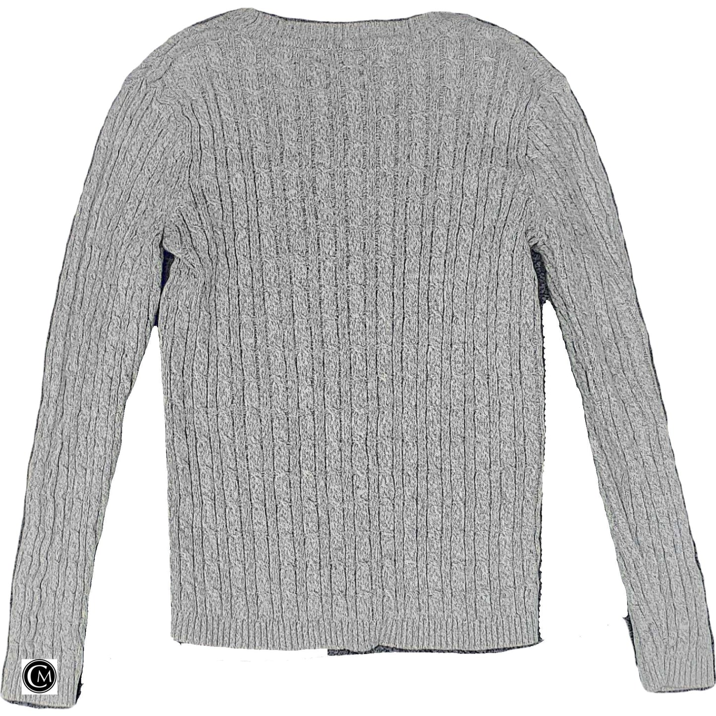 Sweater By Karen Scott In Grey, Size: M