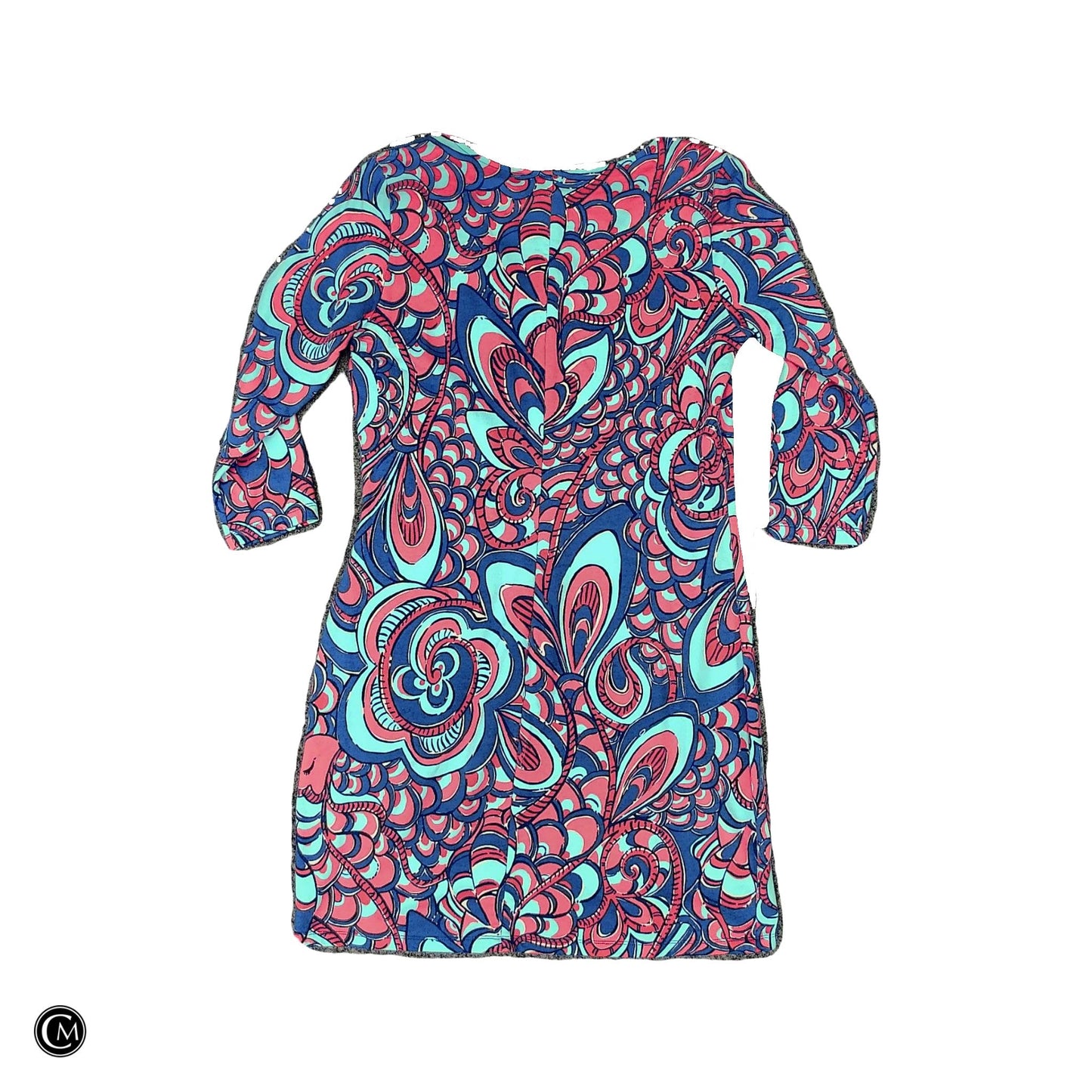 Dress Designer By Lilly Pulitzer In Blue & Pink, Size: M