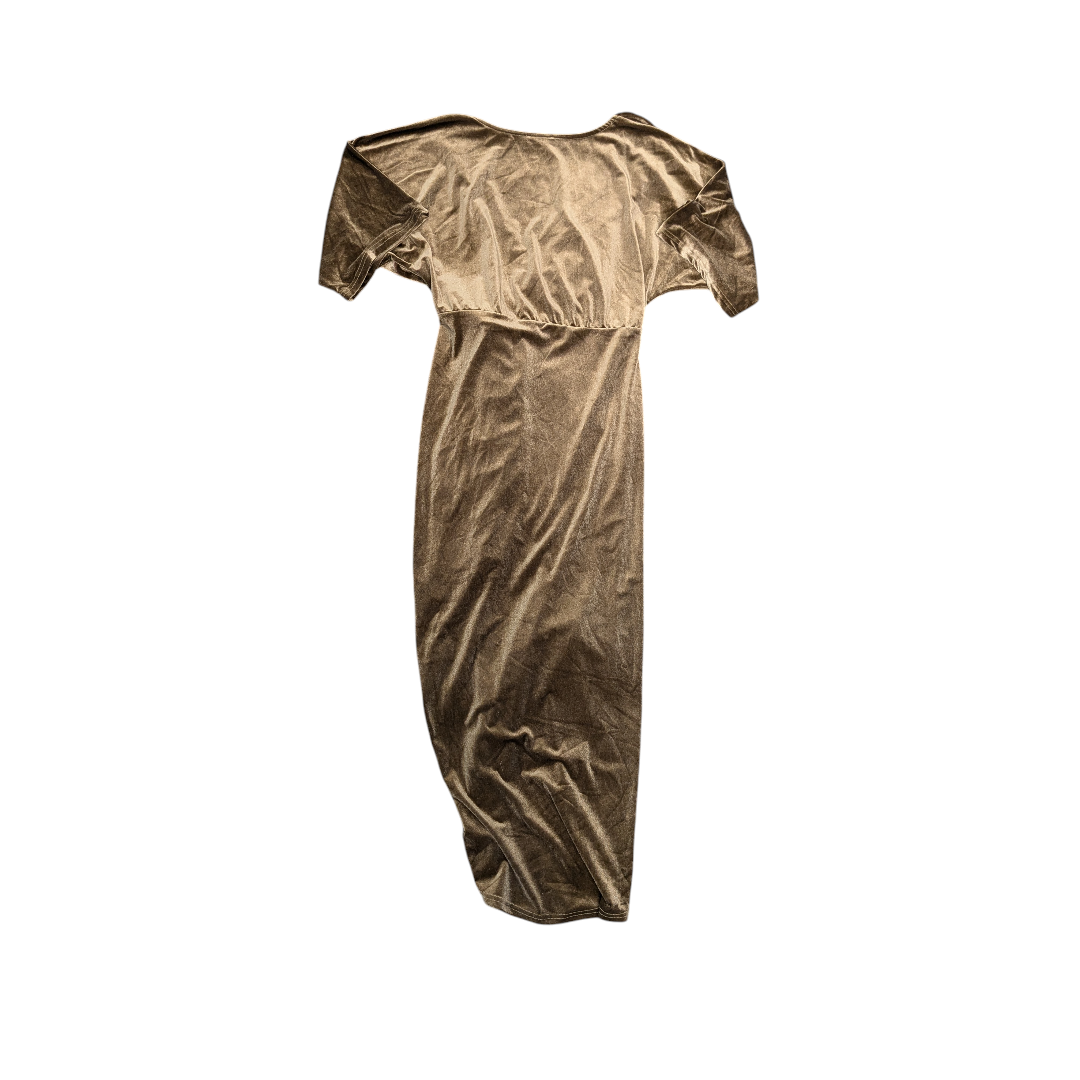Dress Casual Maxi By Baltic Born In Brown, Size:L