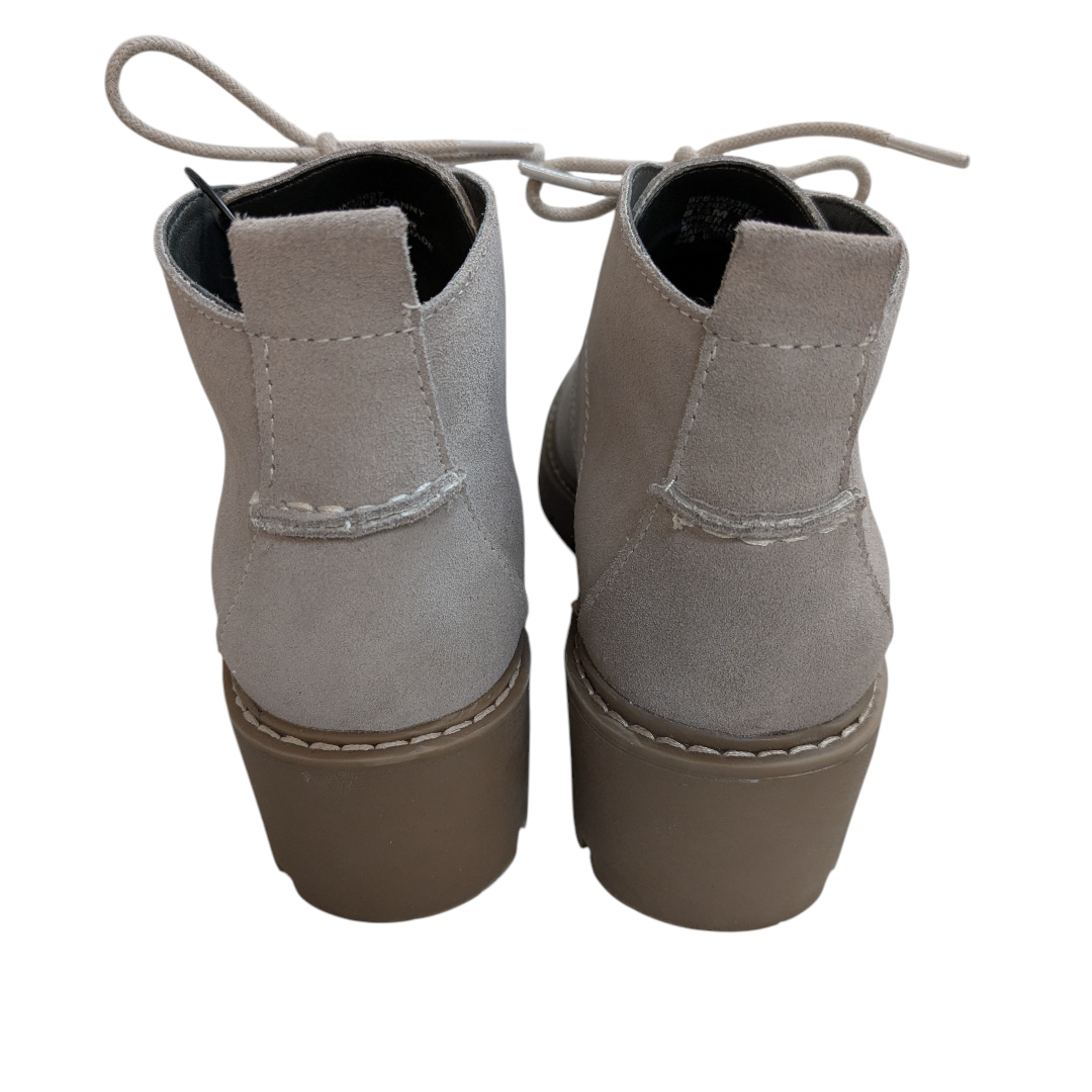 Boots Ankle Heels By White Mountain In Grey, Size:8.5