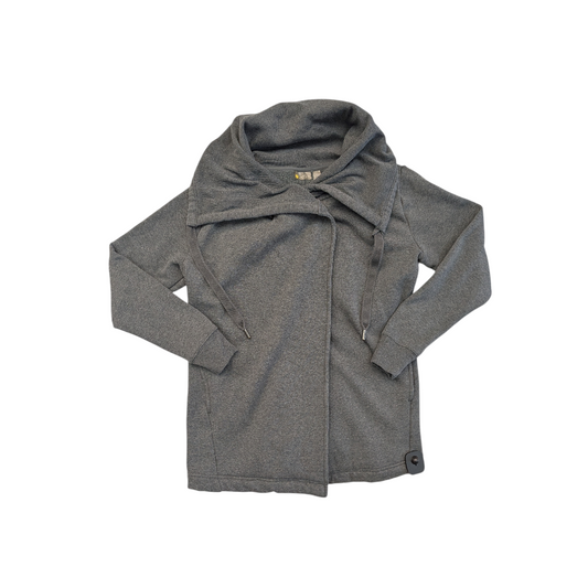 Athletic Sweatshirt Collar By Zella In Grey, Size:S