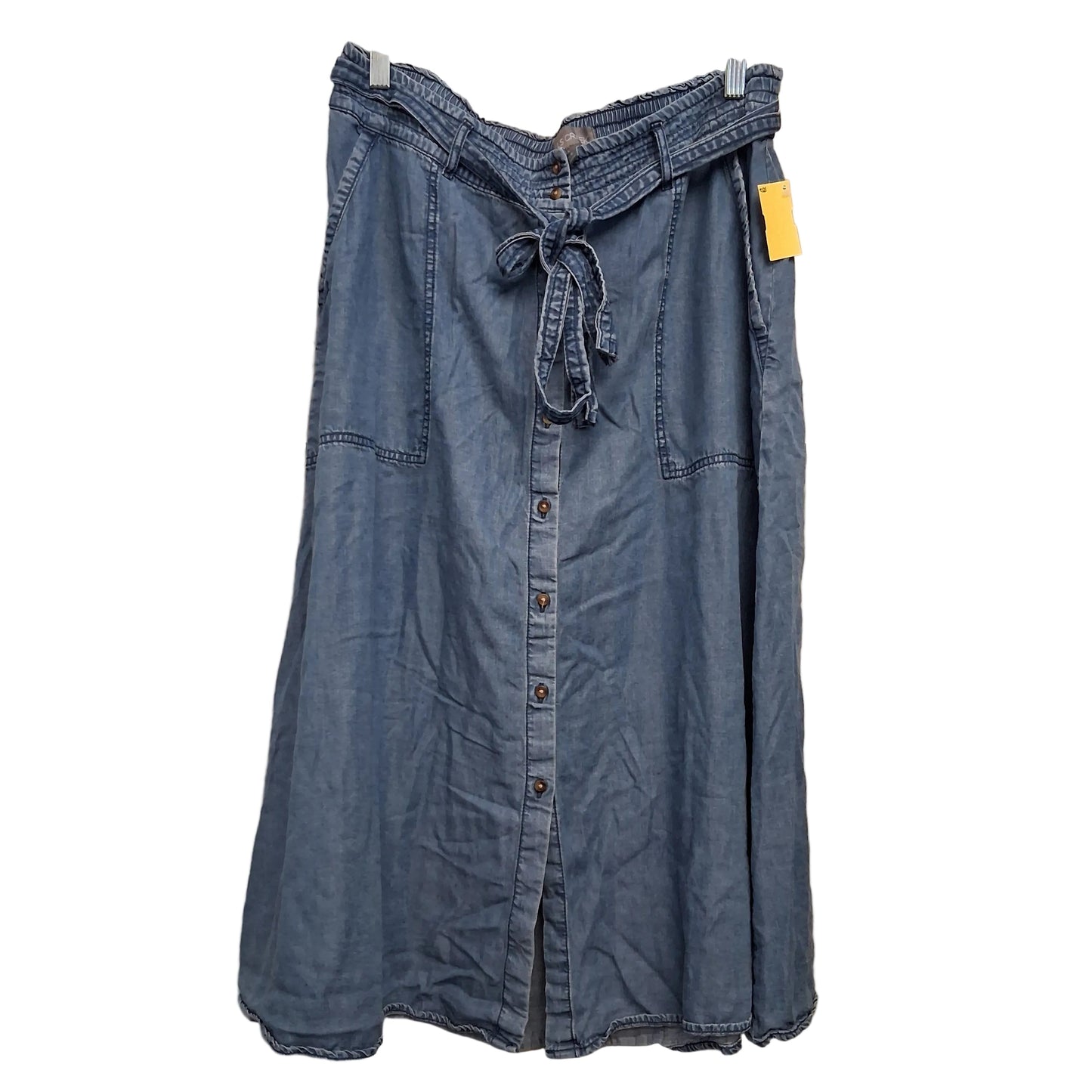 Skirt Maxi By Falls Creek In Blue, Size:16